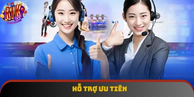 Người chơi sẽ được ưu tiên hỗ trợ khi gặp sự cố Người chơi sẽ được ưu tiên hỗ trợ khi gặp sự cố